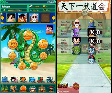tải game ngọc rồng mobile online