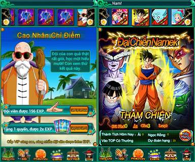 tải game ngọc rồng mobile online